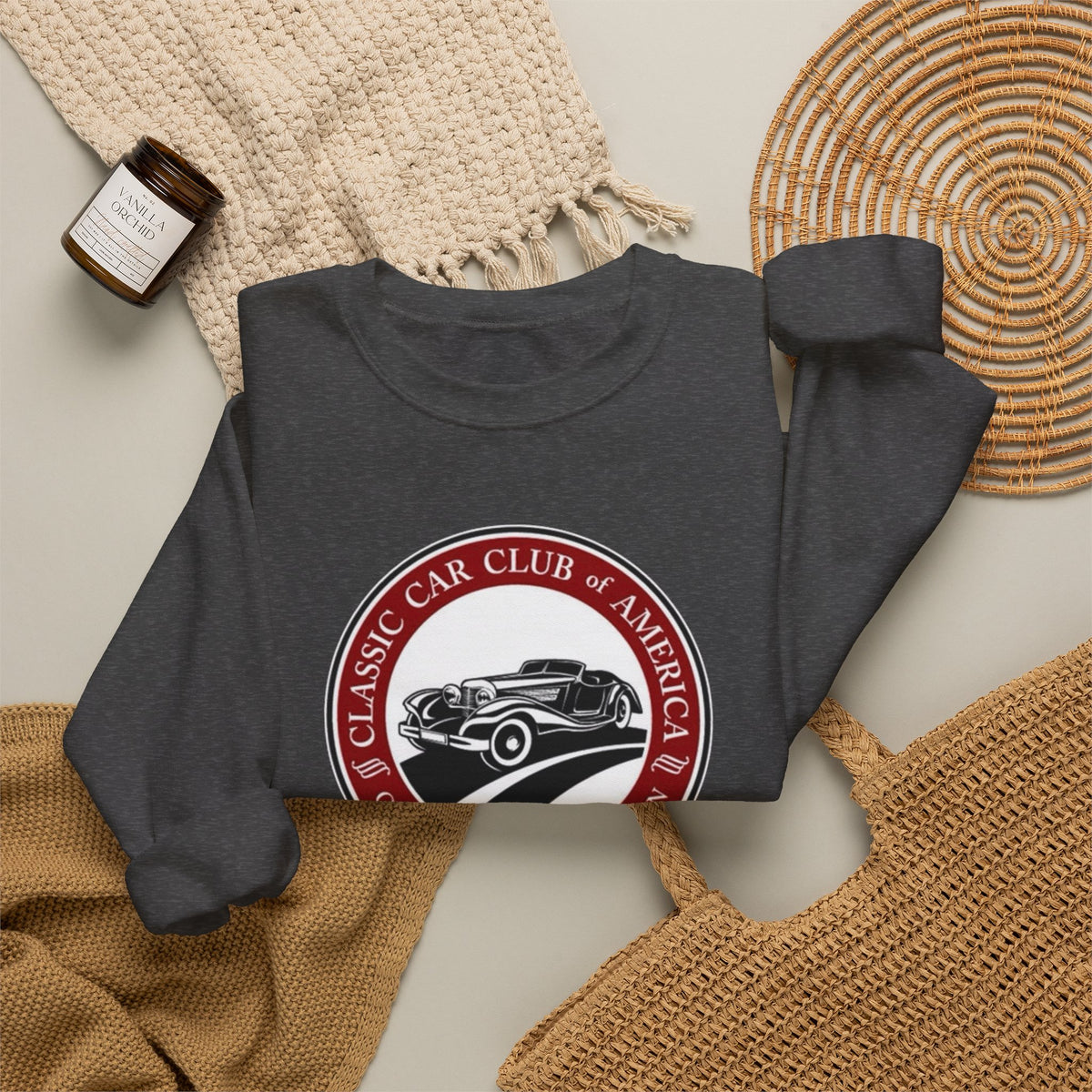 Classic Car Club of America Greater Illinois Region — Unisex Heavy Blend™ Crewneck Sweatshirt