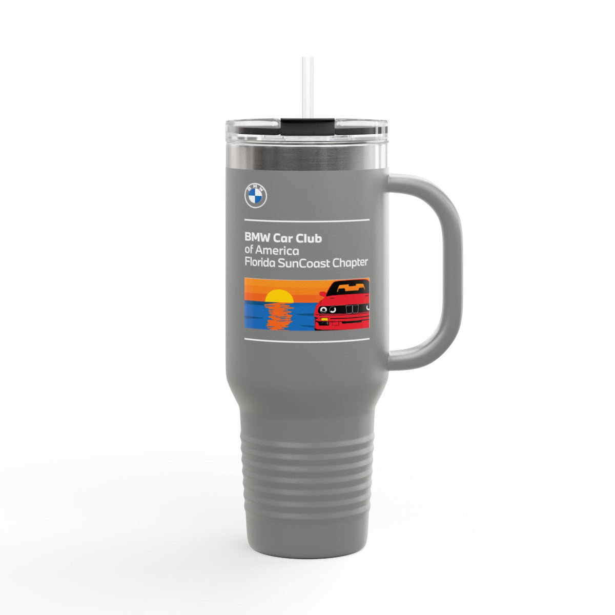 BMW Car Club of America Florida SunCoast Chapter 40 oz. Travel Mug