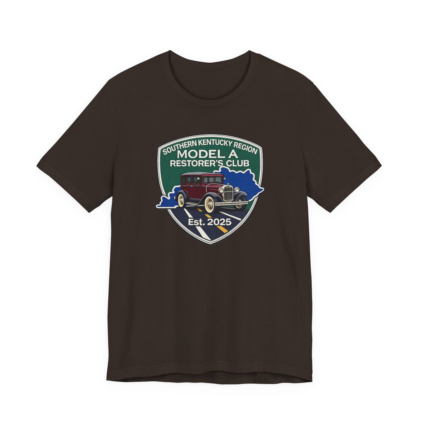 Southern Kentucky Region Model A Restorer's Club T-Shirt — Southern Kentucky Region Est. 2025