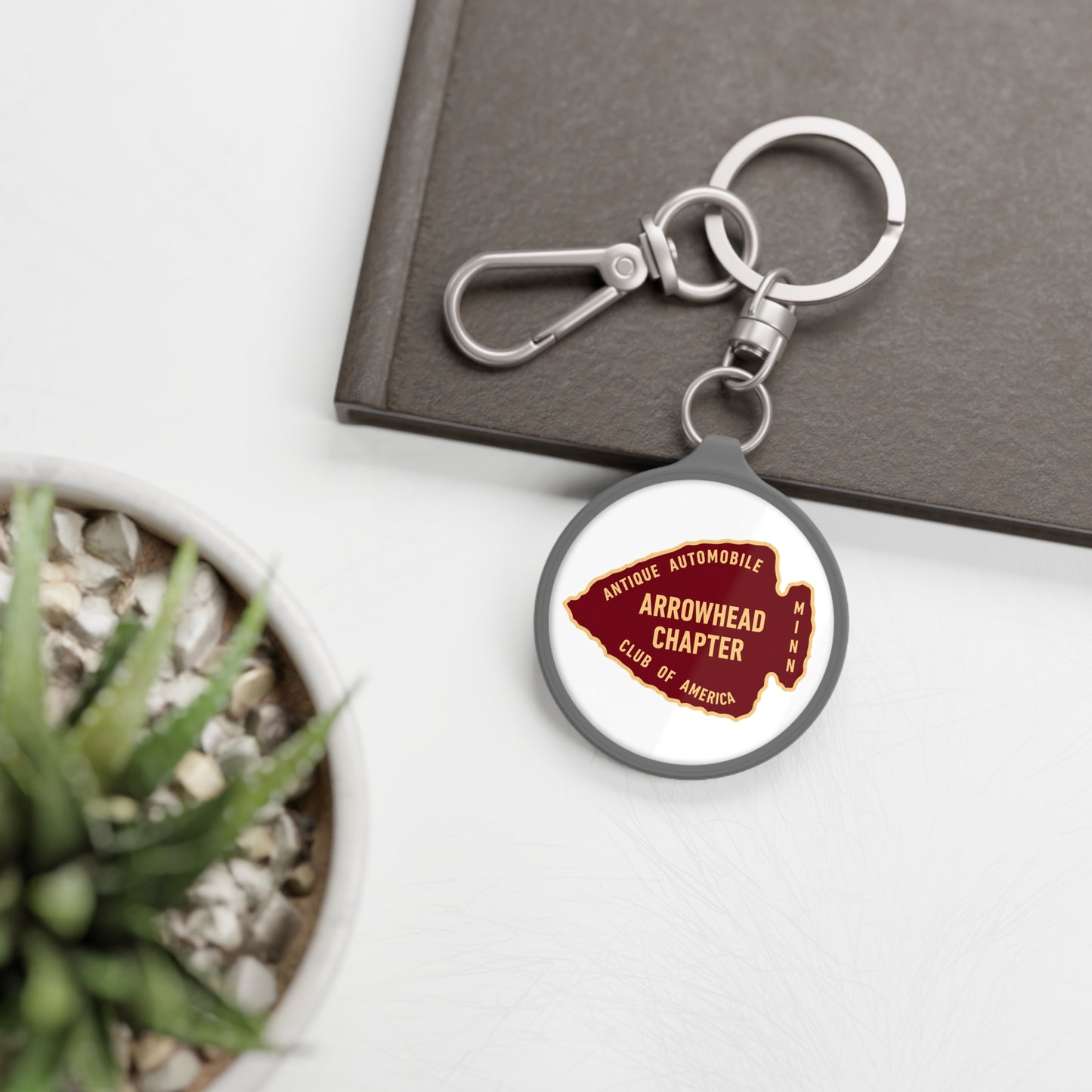 Arrowhead Chapter AACA Keyring Tag