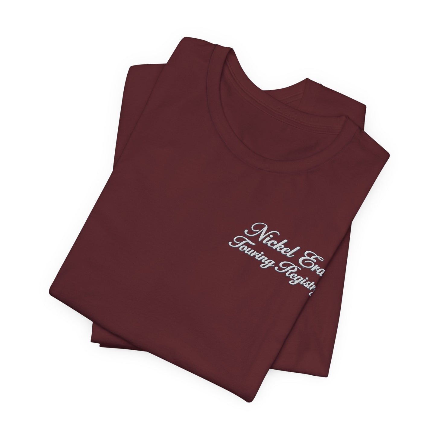 Nickel Era Touring Registry Chest Tee - Casual Cotton T-Shirt