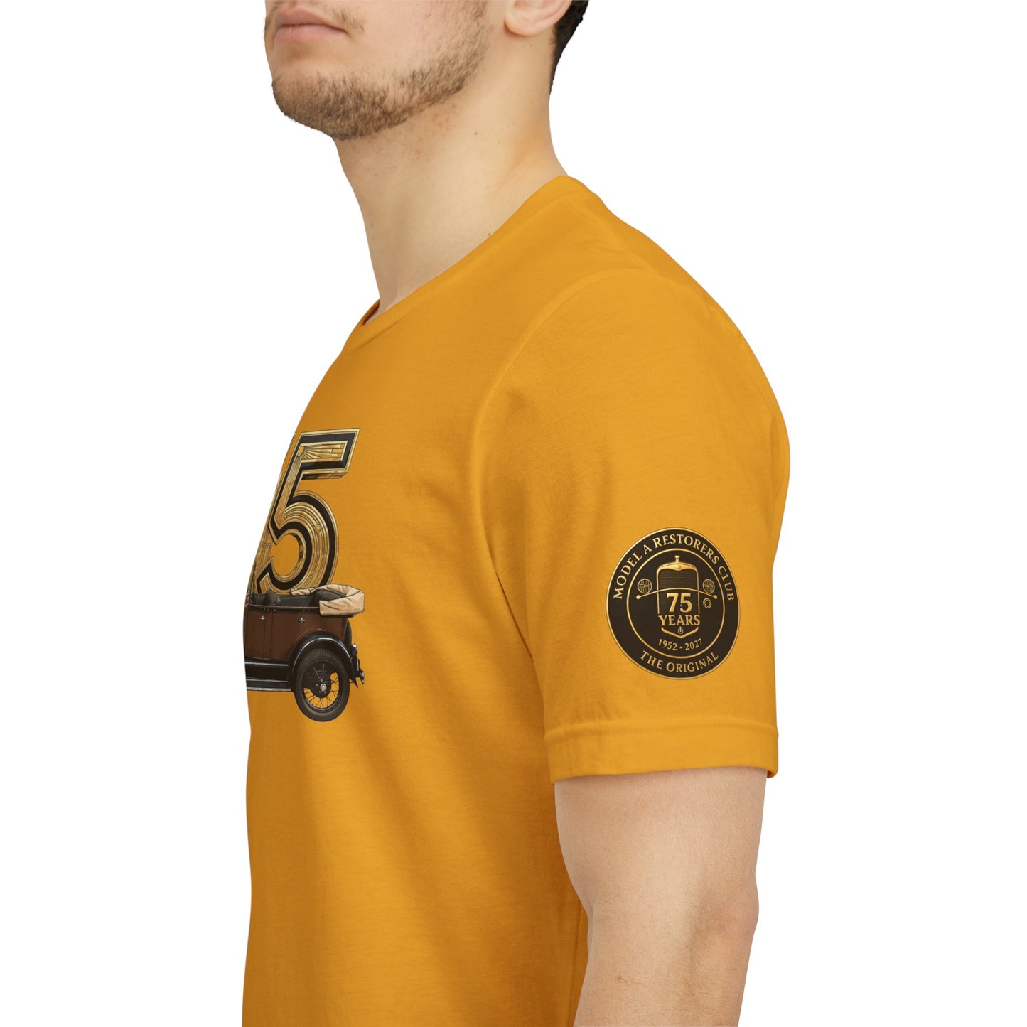 MARC 75th Anniversary Tee with Touring car and MARC logos on both sleeves