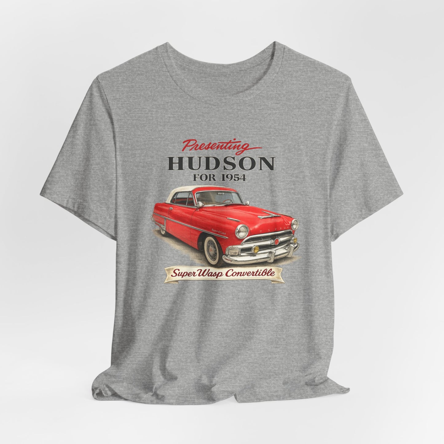 1954 Hudson Super Wasp Convertible Tee — Unisex Jersey Short Sleeve Tee (SFK)