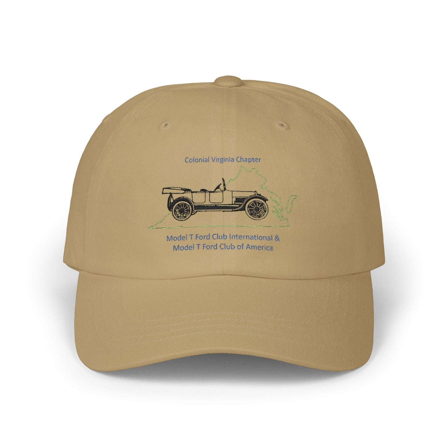 Colonial Virginia Chapter Classic Dad Cap — Embroidered Baseball Hat