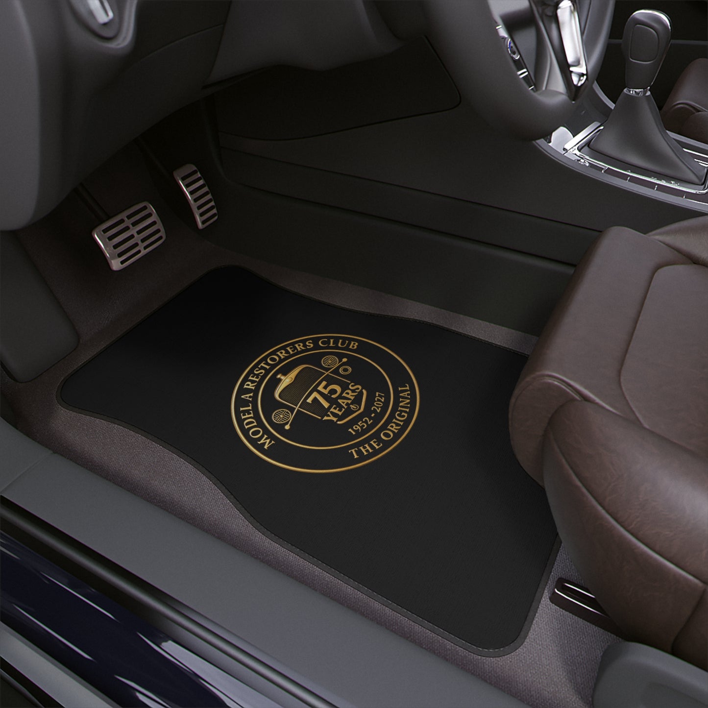 75th Anniversary Model A Restorers Club Car Floor Mat — 1pc