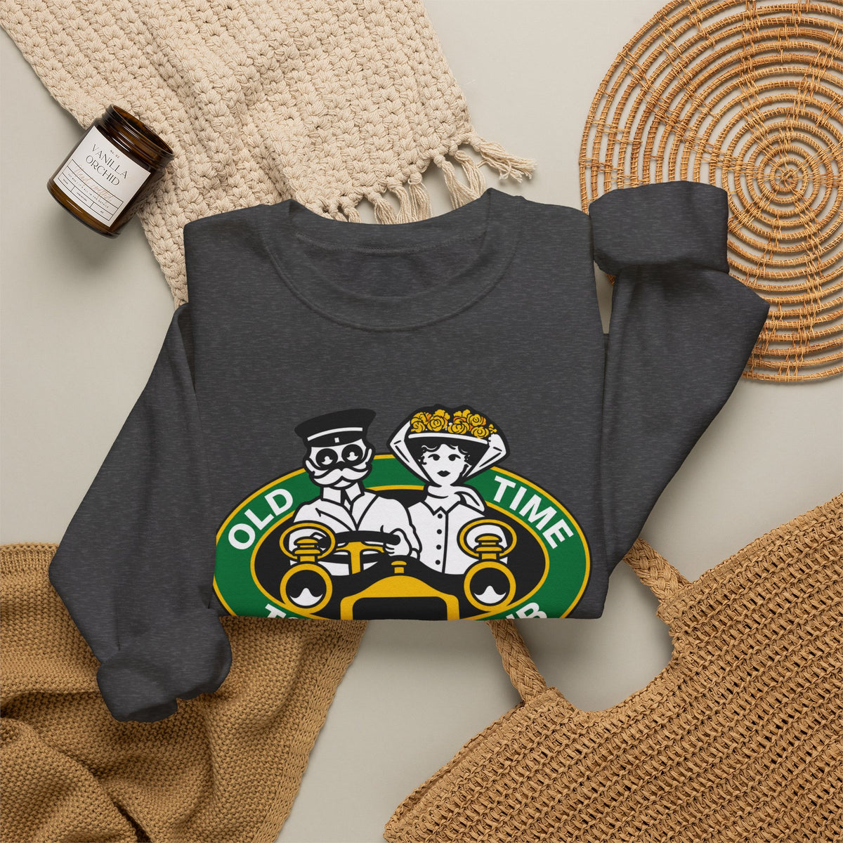 Old Time Touring Club Crewneck Sweatshirt - Unisex Heavy Blend™ Crewneck Sweatshirt
