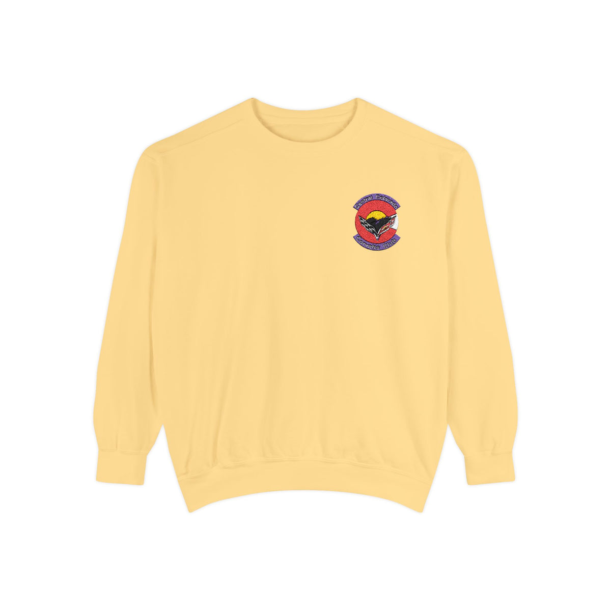 Central Colorado Corvette Club Embroidered Sweatshirt