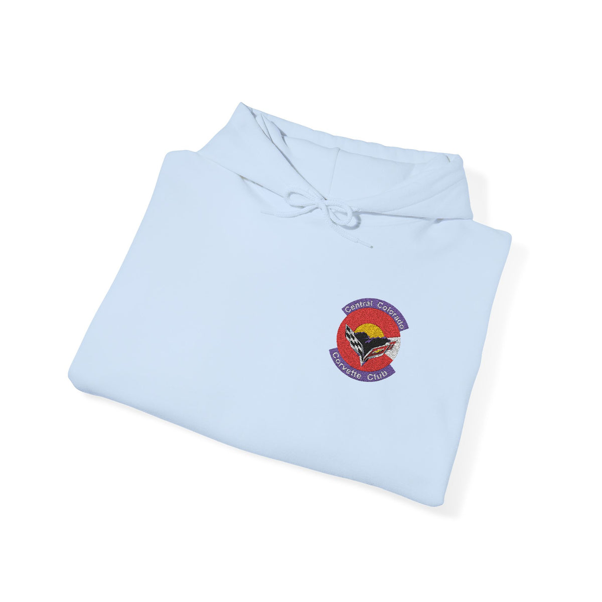 Central Colorado Corvette Club Embroidered Hoodie