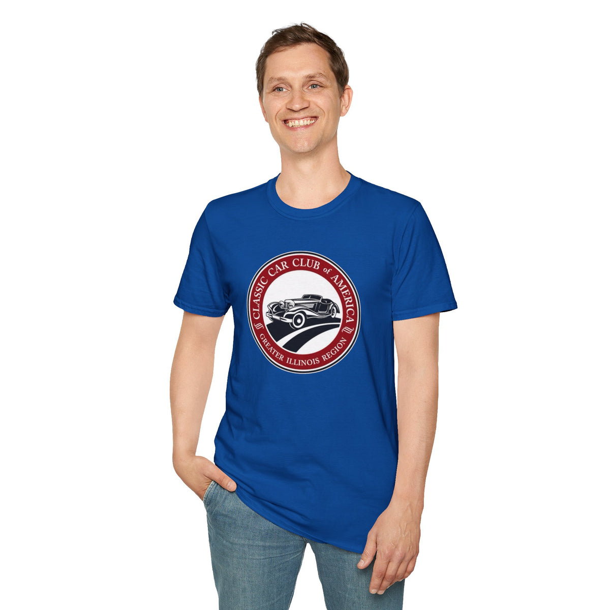 Classic Car Club of America Greater Illinois Region T-Shirt - Unisex Softstyle T-Shirt