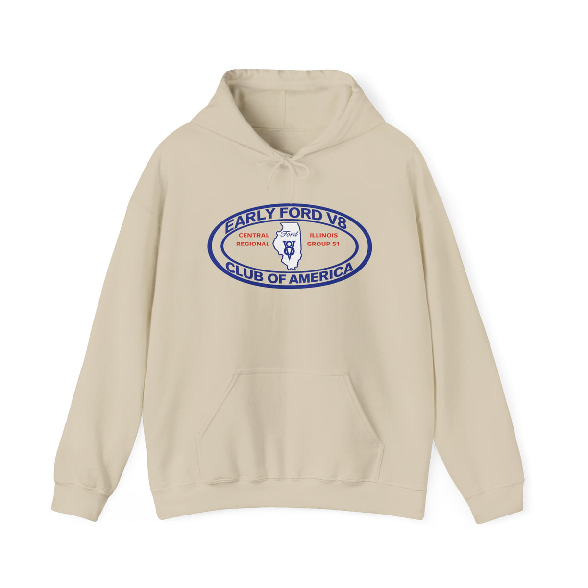 Central Illinois Early Ford V8 Hoodie