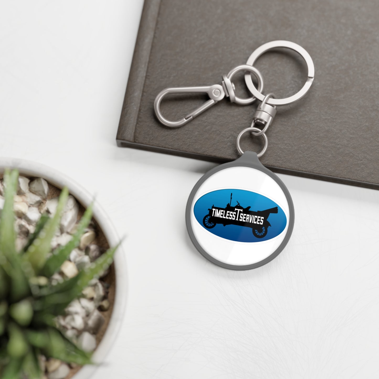 Timeless T Services Keyring Tag