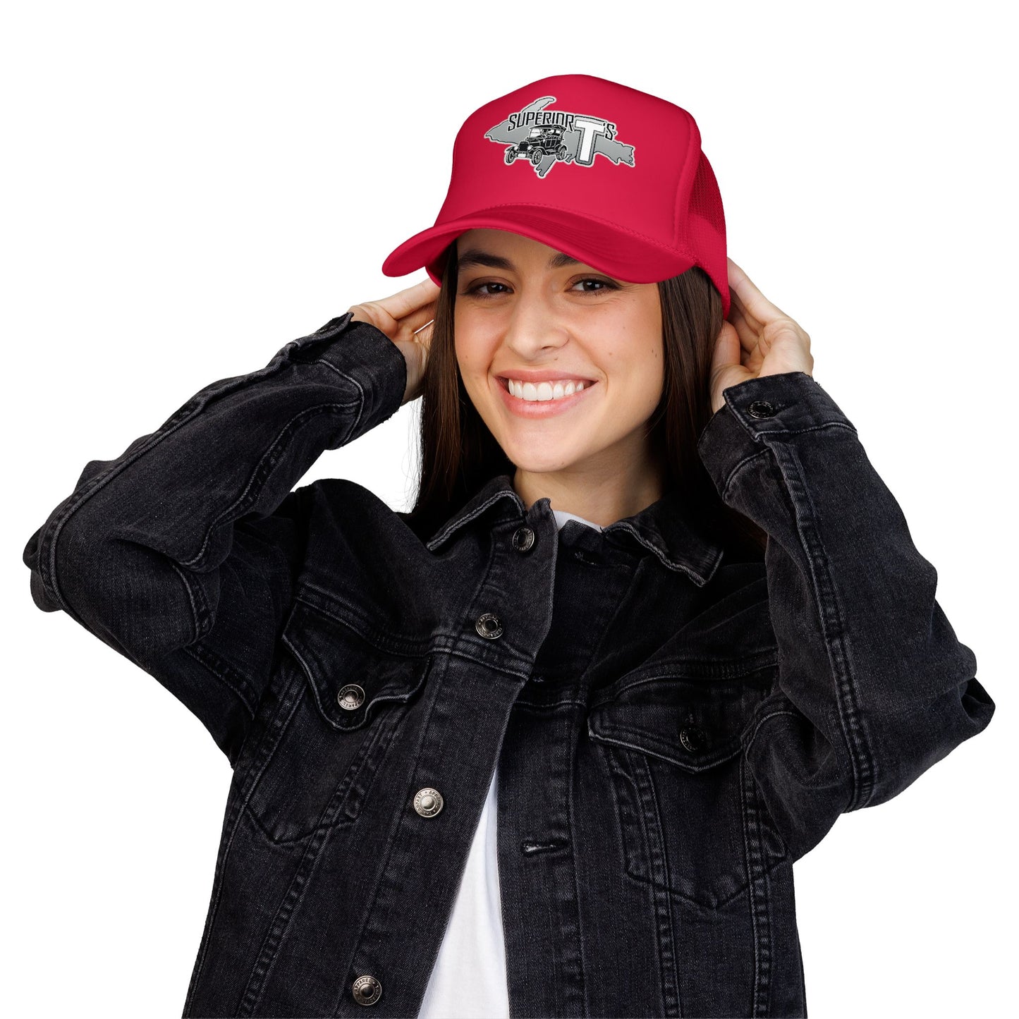 Superior T’s Vintage Printed Truck Trucker Hat