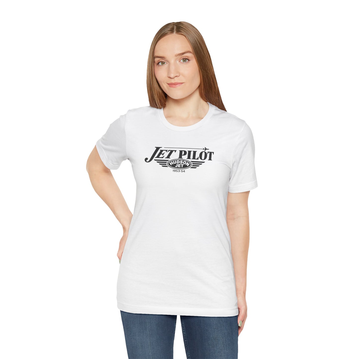 Hudson Essex Terraplane Club "Jet Pilot" Tee - Unisex Jersey Short Sleeve Tee