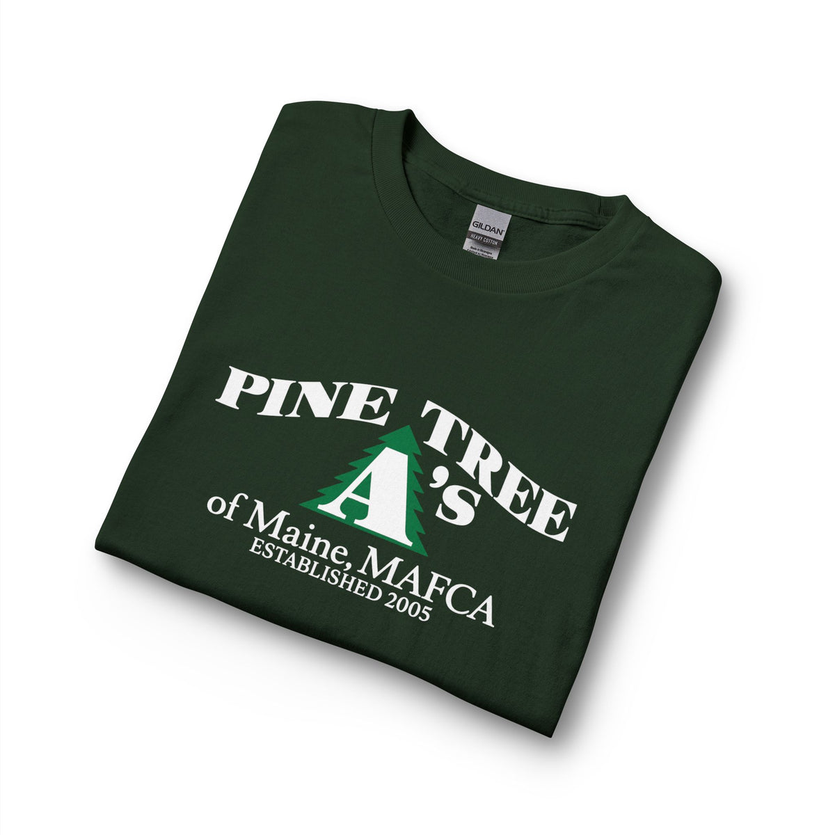 Pine Tree A's of Maine, MAFCA - Unisex Long Sleeve T-Shirt