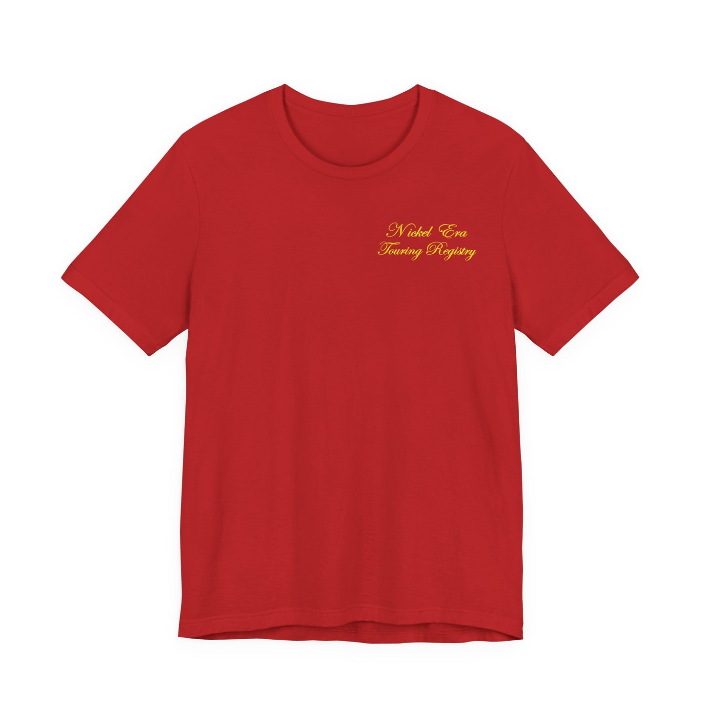 Nickel Era Touring Registry Chest Tee - Casual Cotton T-Shirt