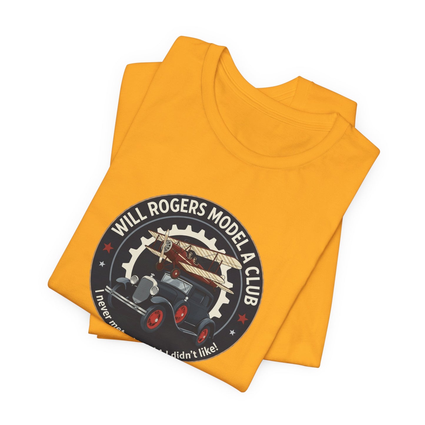 Will Rogers Model A Club - Unisex Jersey Short Sleeve T-Shirt - FORD for PRESIDENT