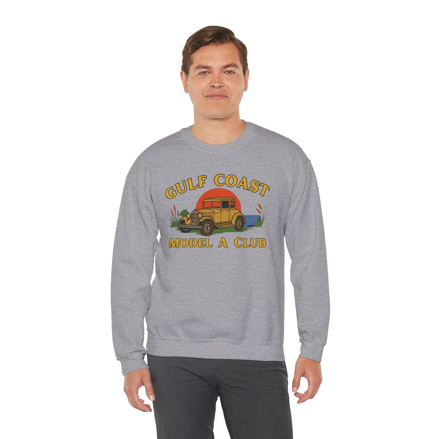 Gulf Coast Model A Club Sweatshirt — Gulf Coast Vintage Car Crewneck