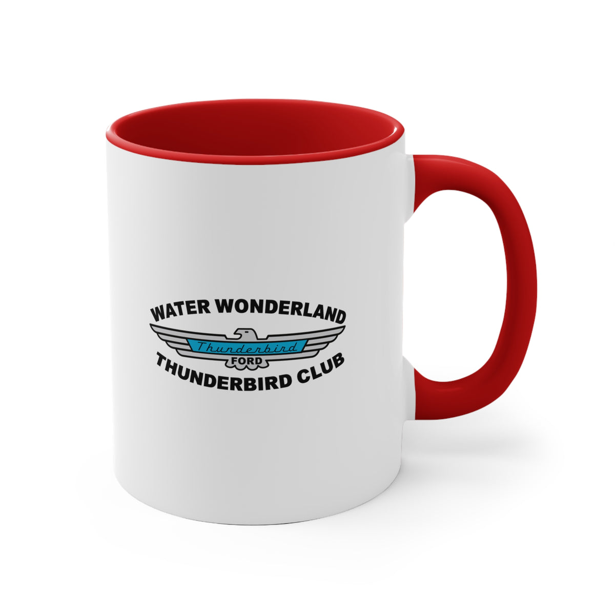 Water Wonderland Thunderbird Club Accent Mug