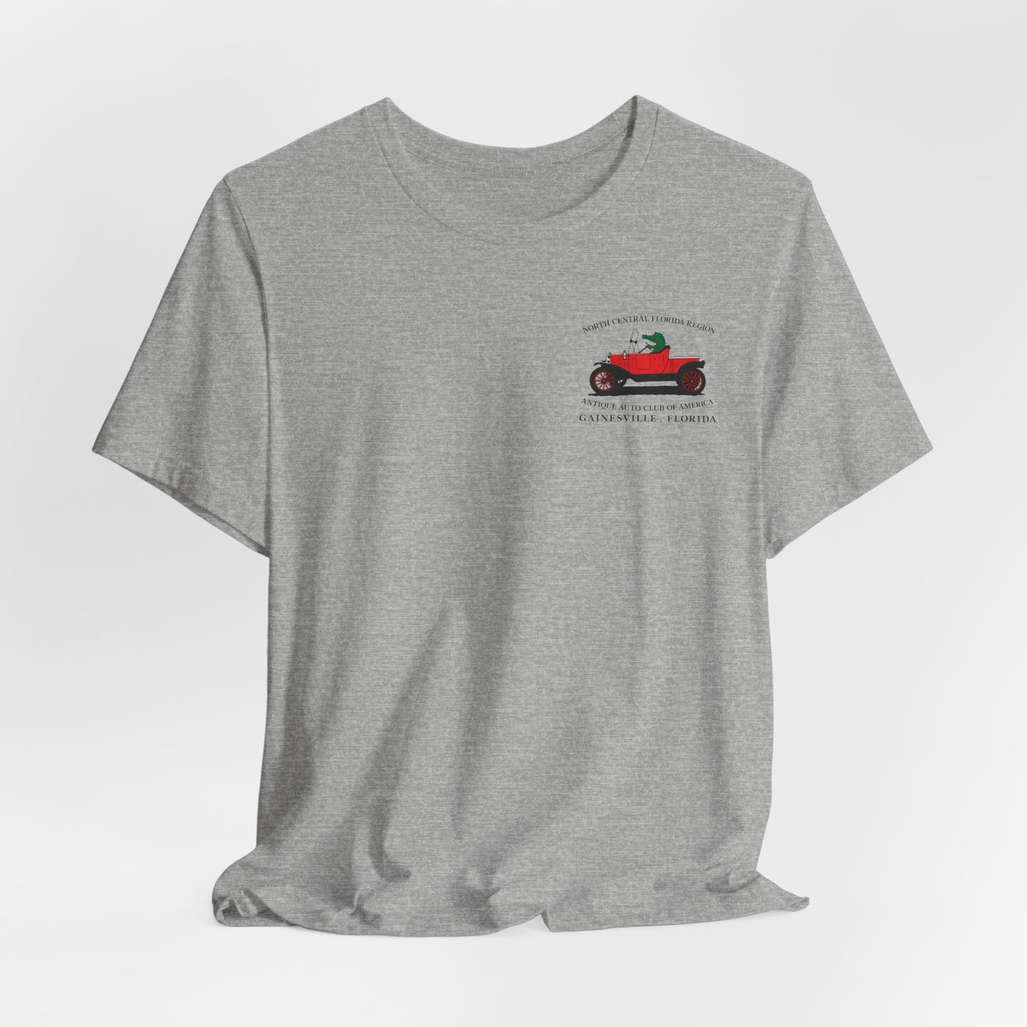 North Central Florida Region AACA T-Shirt — Small Logo Graphic Tee