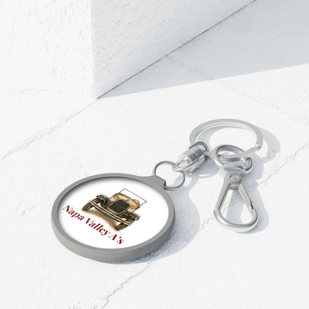 Napa Valley A's Keyring Tag — Obviously for your Model A Key!