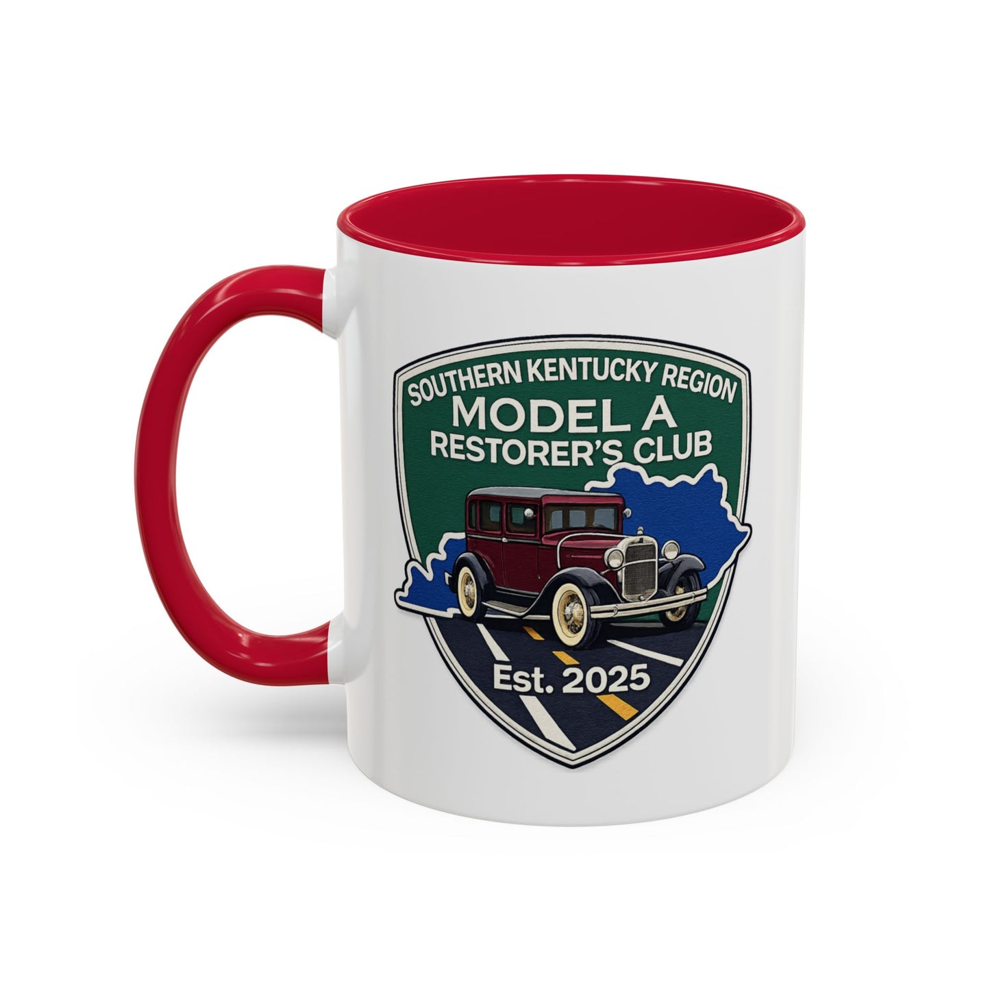 Southern Kentucky Region Model A Restorer's Club Club Mug — Southern Kentucky Region Est. 2025 (11oz/15oz)
