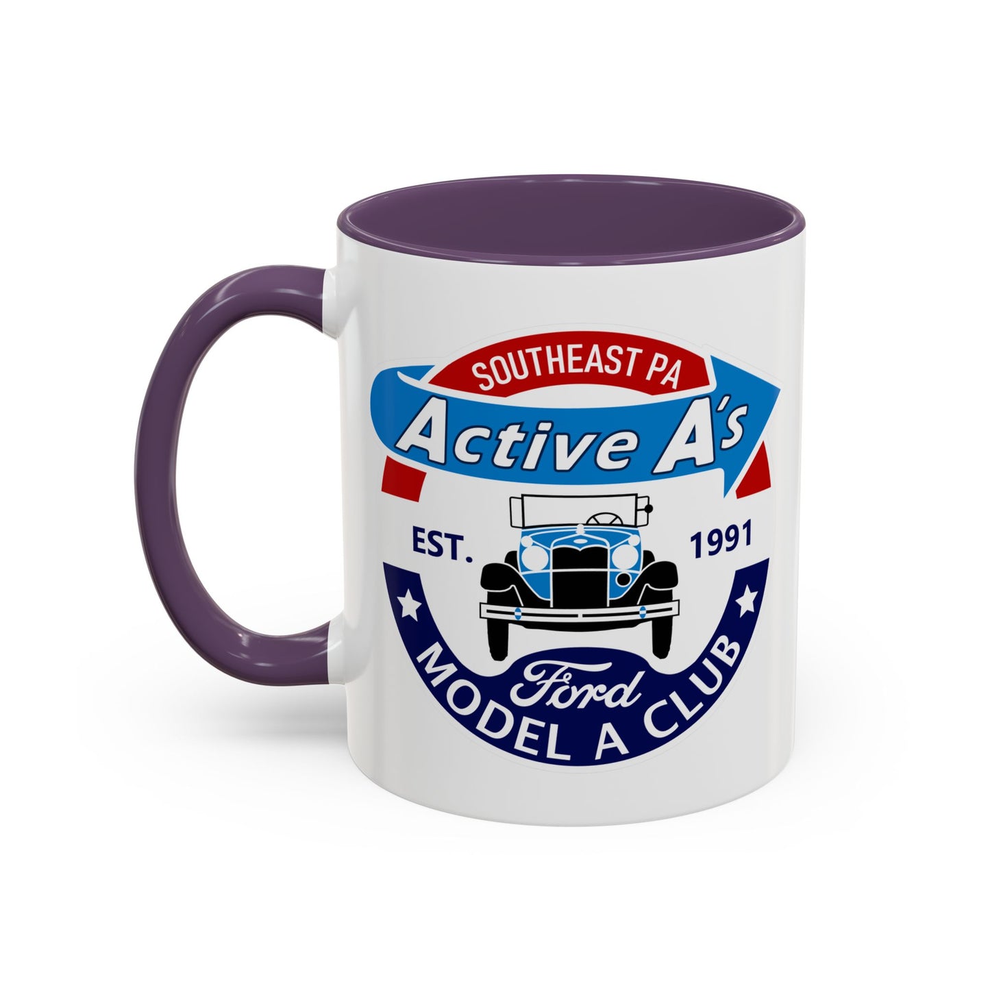 Active A's Ford Model A Club Coffee Mug — (11/15 oz)