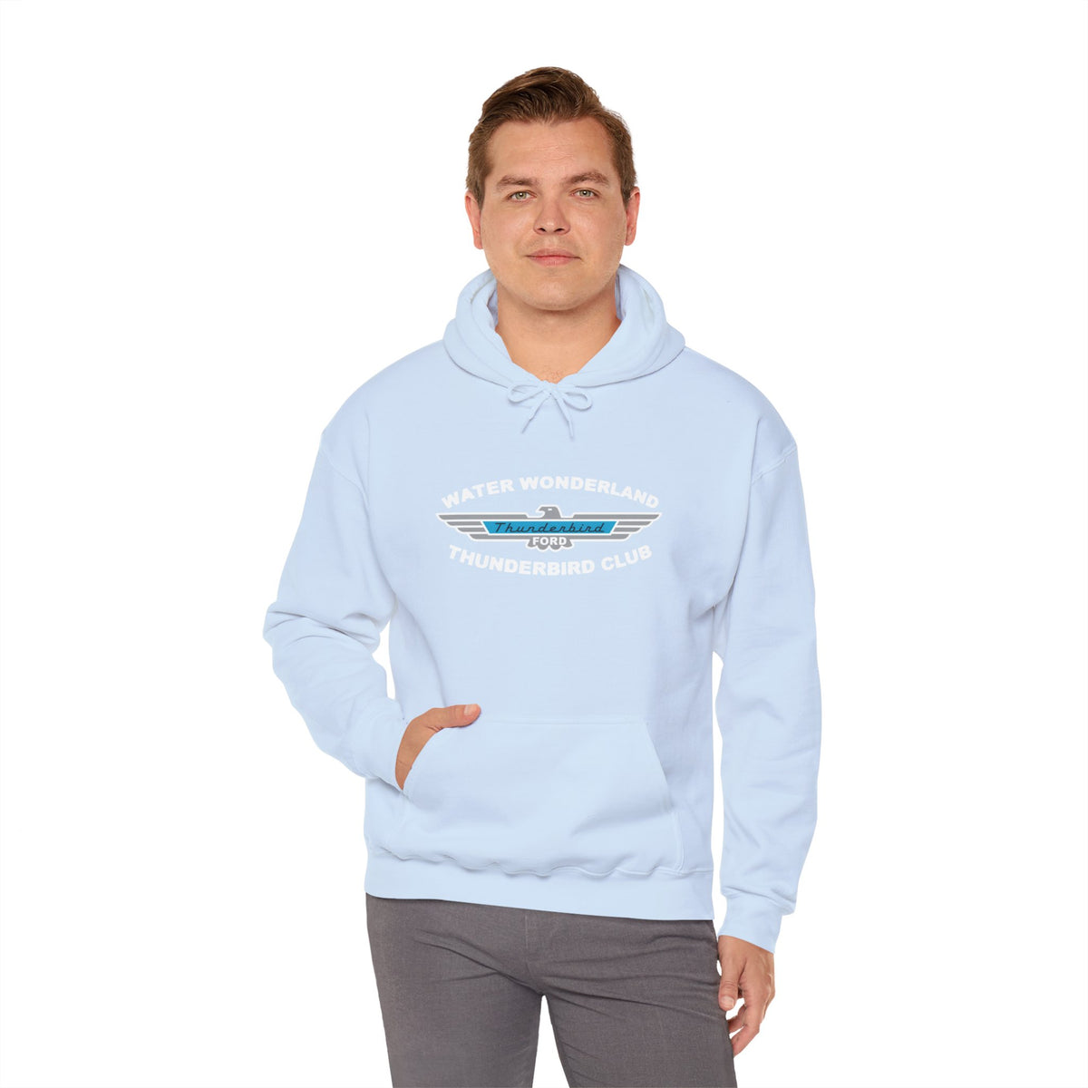 Water Wonderland Thunderbird Club Hoodie — Unisex Heavy Blend™ Hooded Sweatshirt