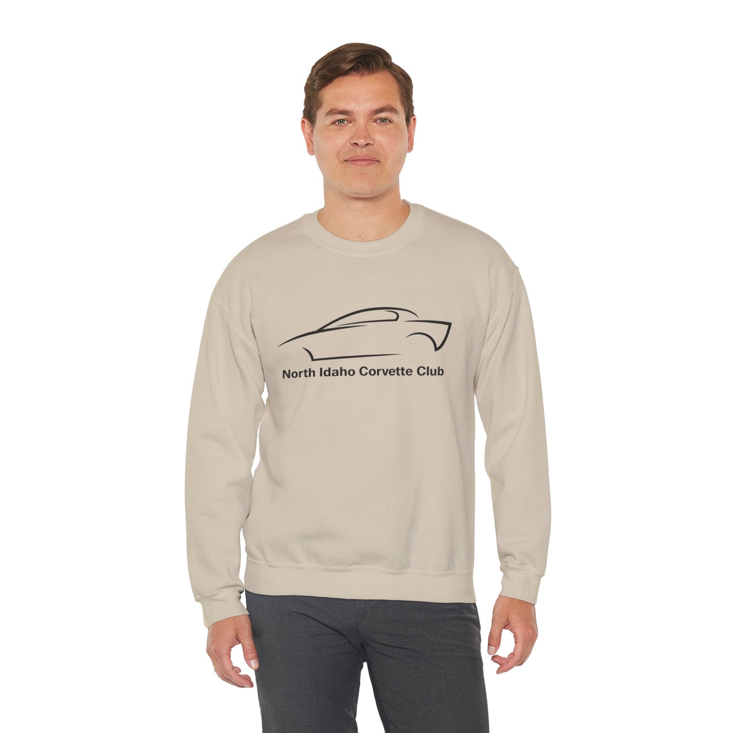 North Idaho Corvette Club Unisex Heavy Blend™ Crewneck Sweatshirt