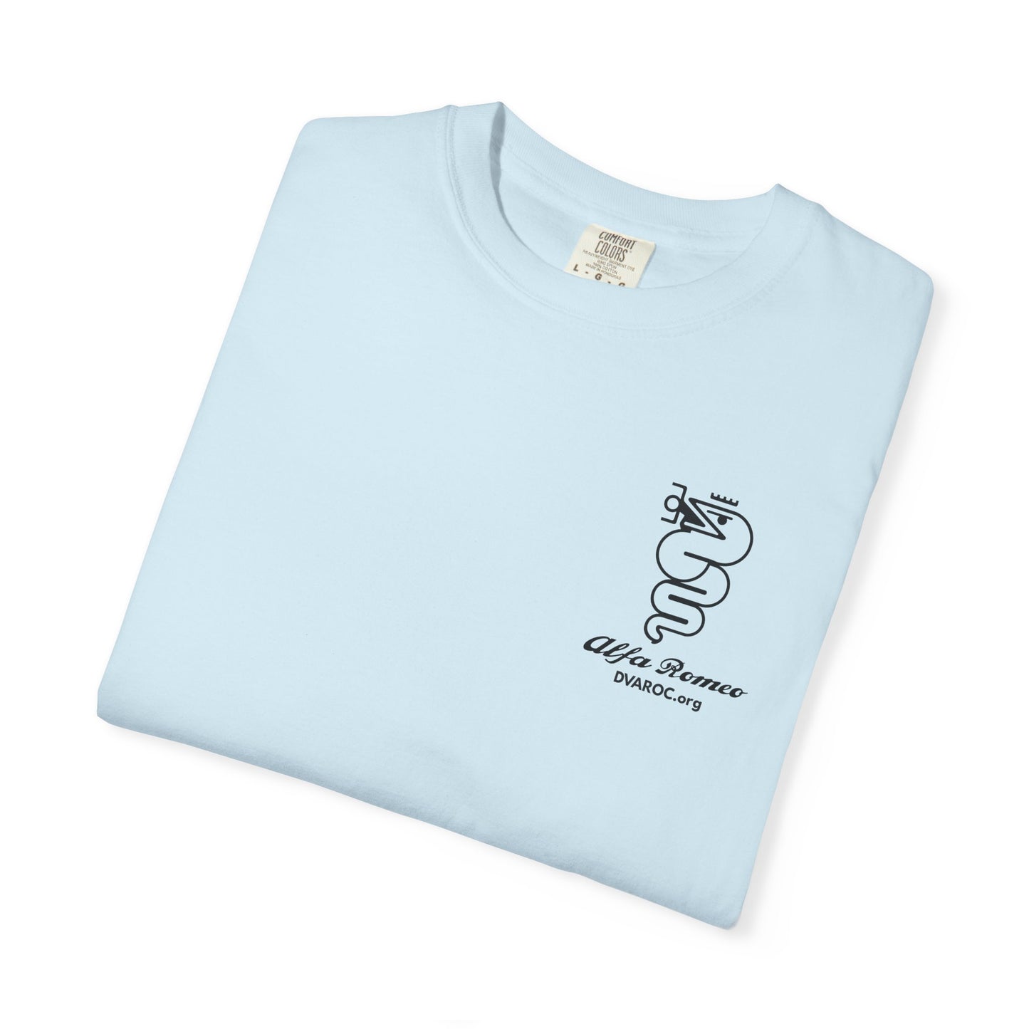 DVAROC.org Alfa Romeo T-Shirt — Chest Graphic