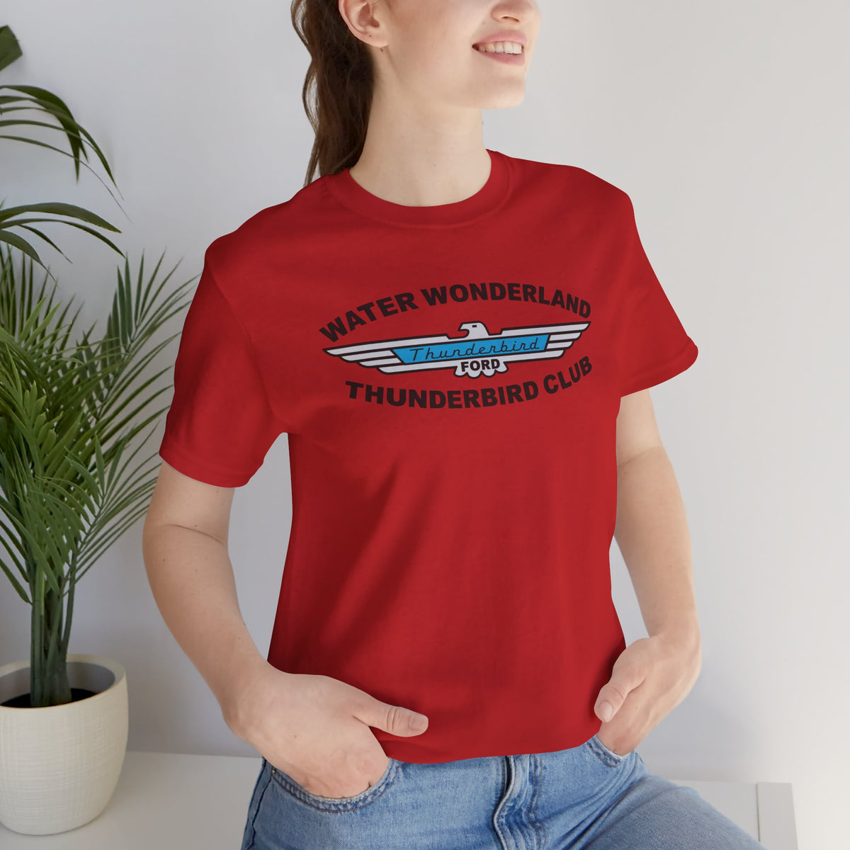 Water Wonderland Thunderbird Club Tee - Unisex Jersey Short Sleeve Tee