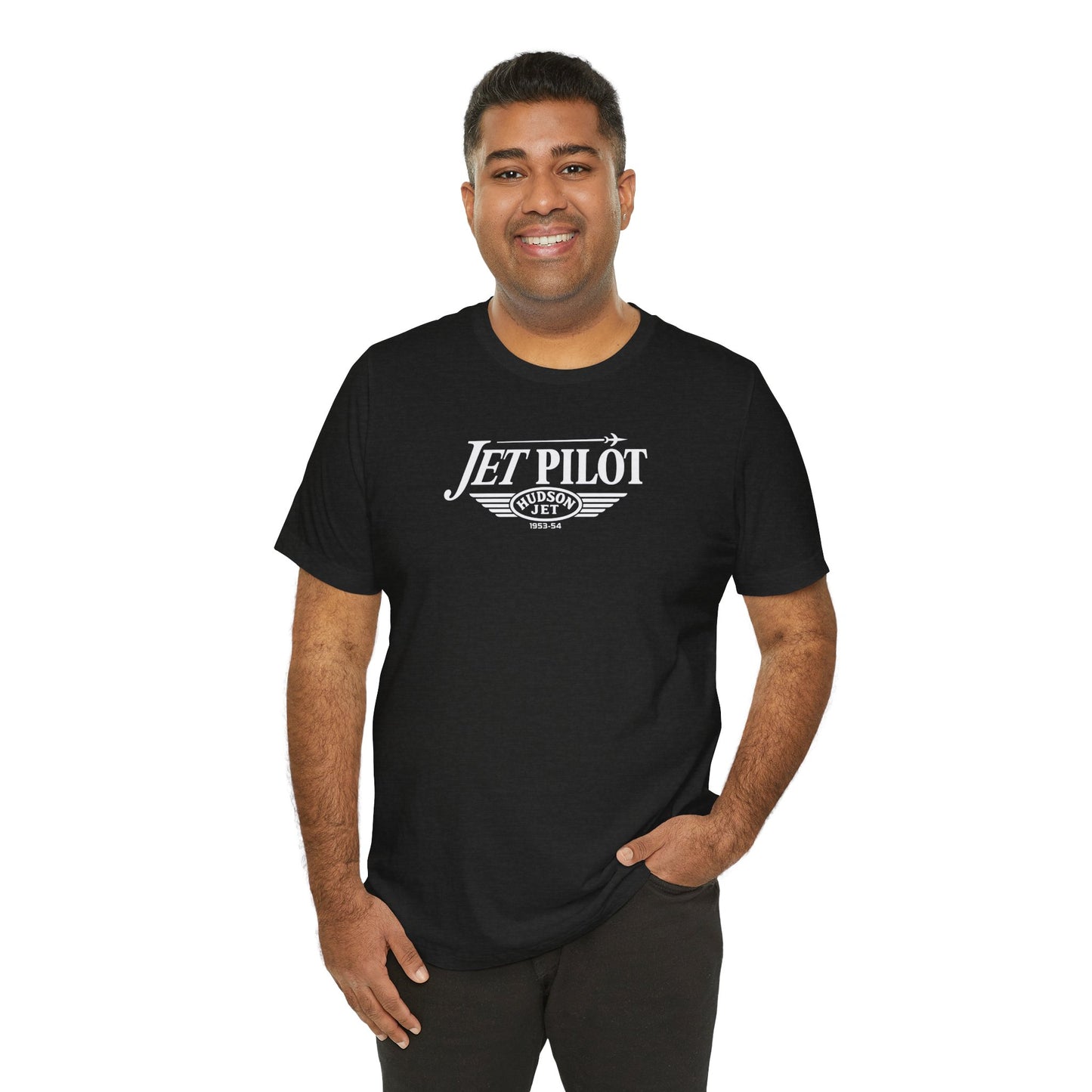 Hudson Essex Terraplane Club "Jet Pilot" Tee - Unisex Jersey Short Sleeve Tee