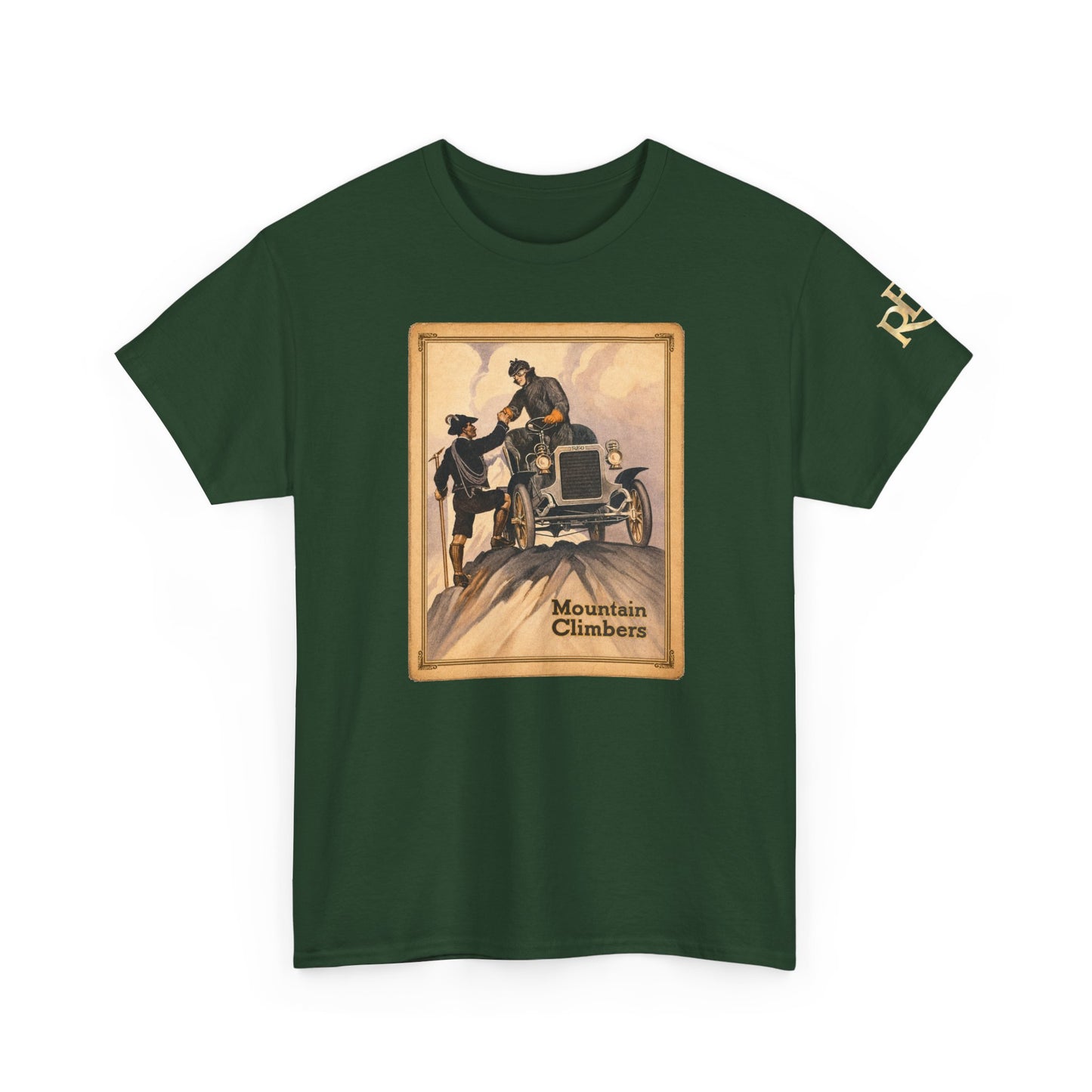 REO Mountain Climbers Vintage Tee — Unisex Heavy Cotton Tee