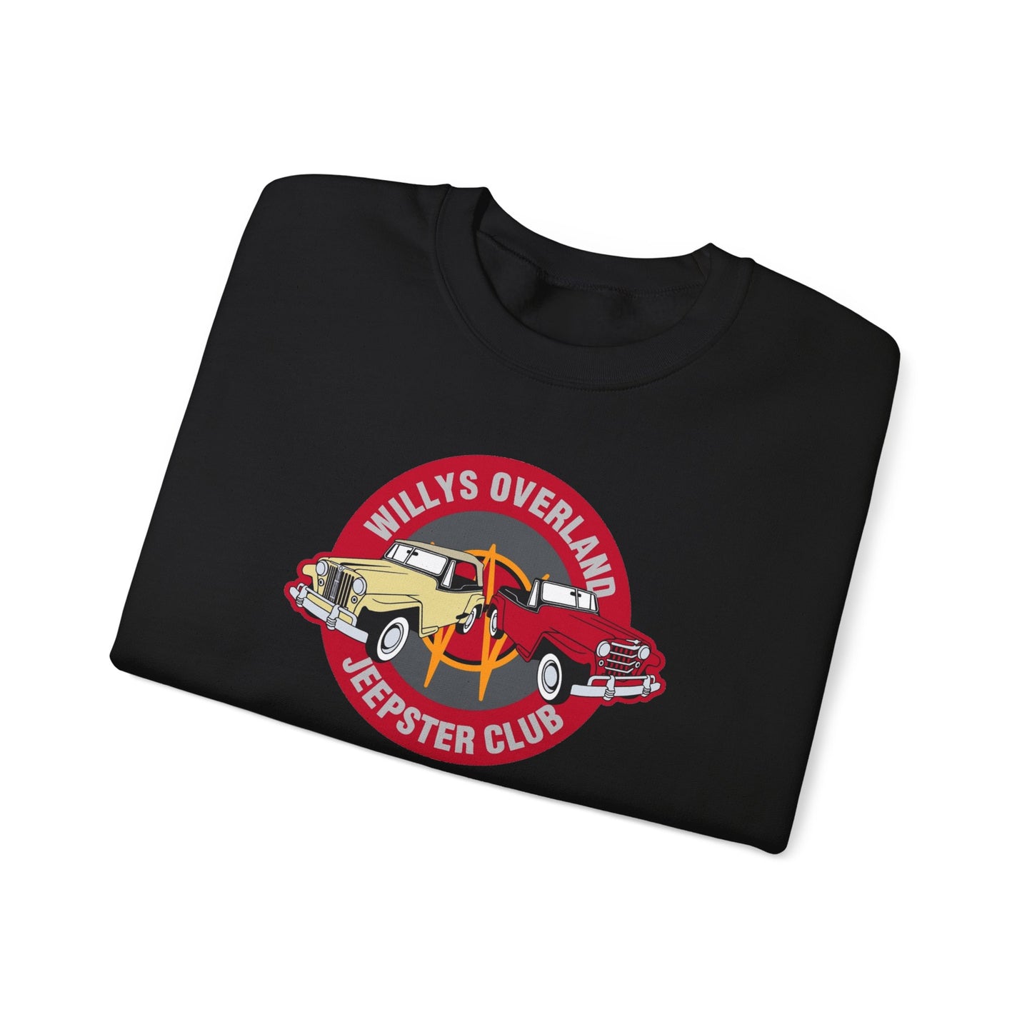 Willys Overland Jeepster Club Sweatshirt - Unisex Heavy Blend™ Crewneck Sweatshirt