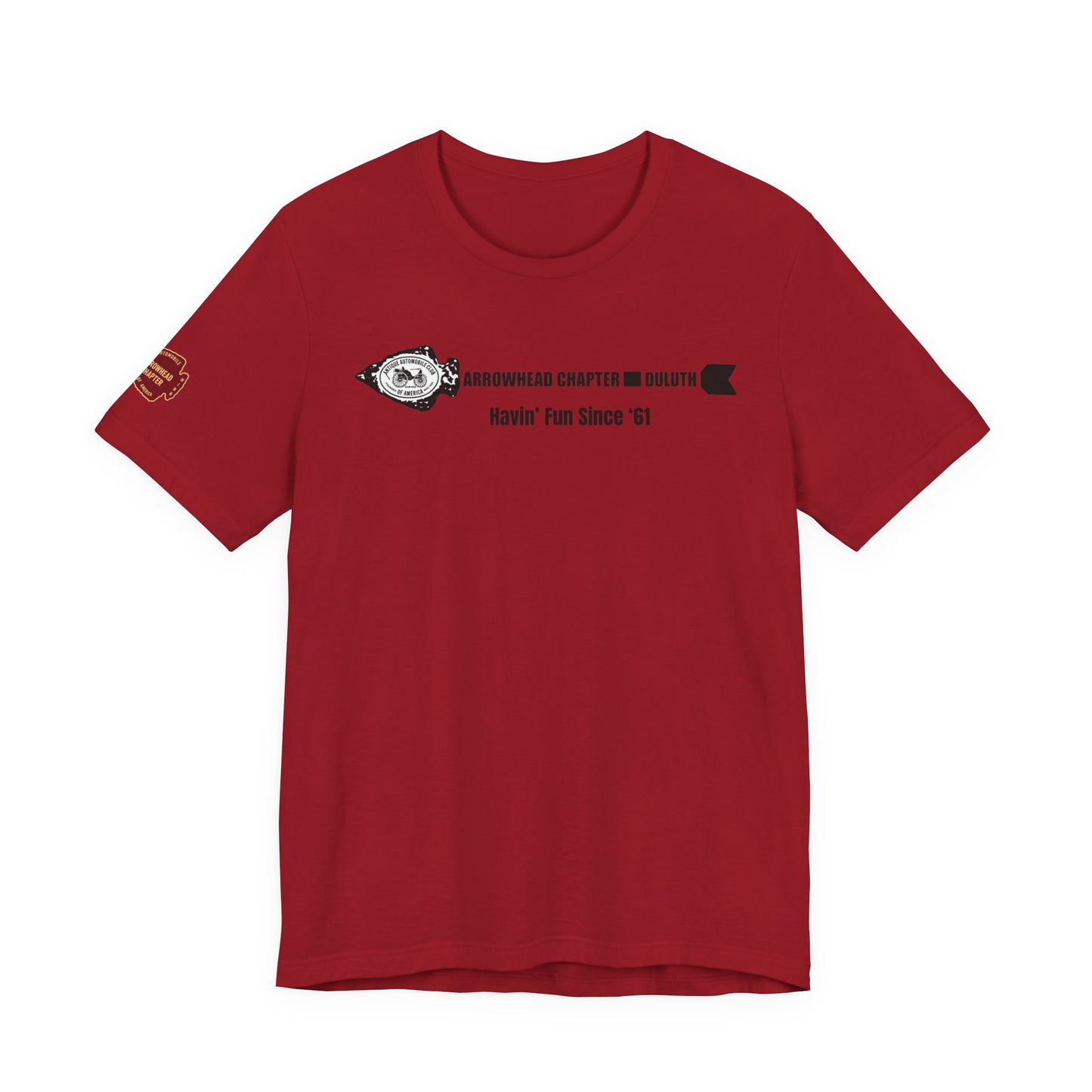 Arrowhead Chapter Duluth T-Shirt — Vintage Arrowhead Logo Tee