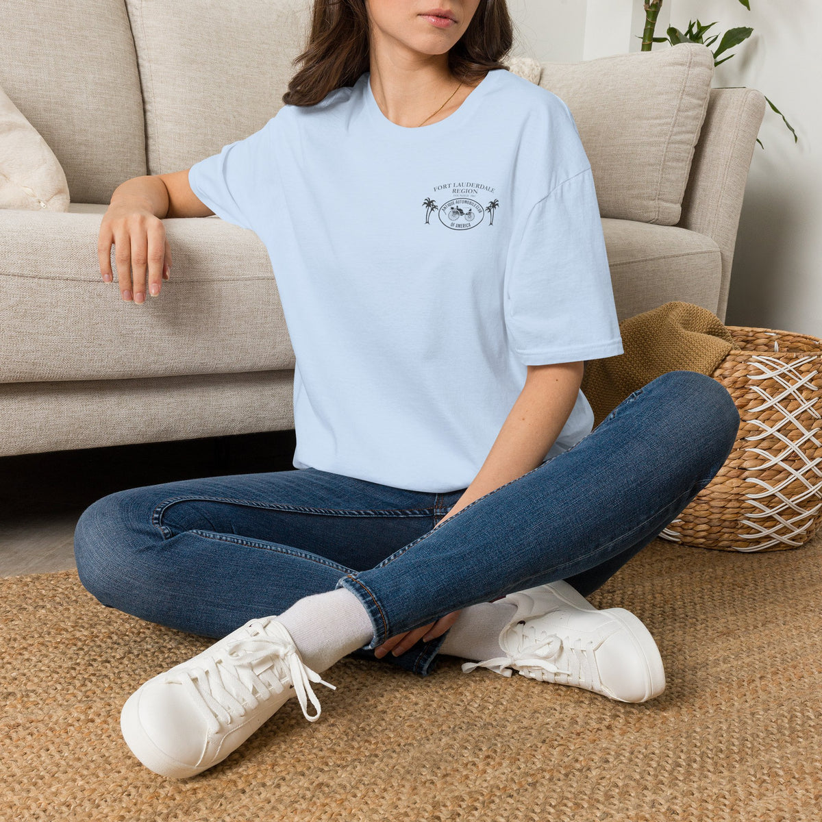Fort Lauderdale Region AACA T-Shirt - Unisex Softstyle T-Shirt Front and Back Logos