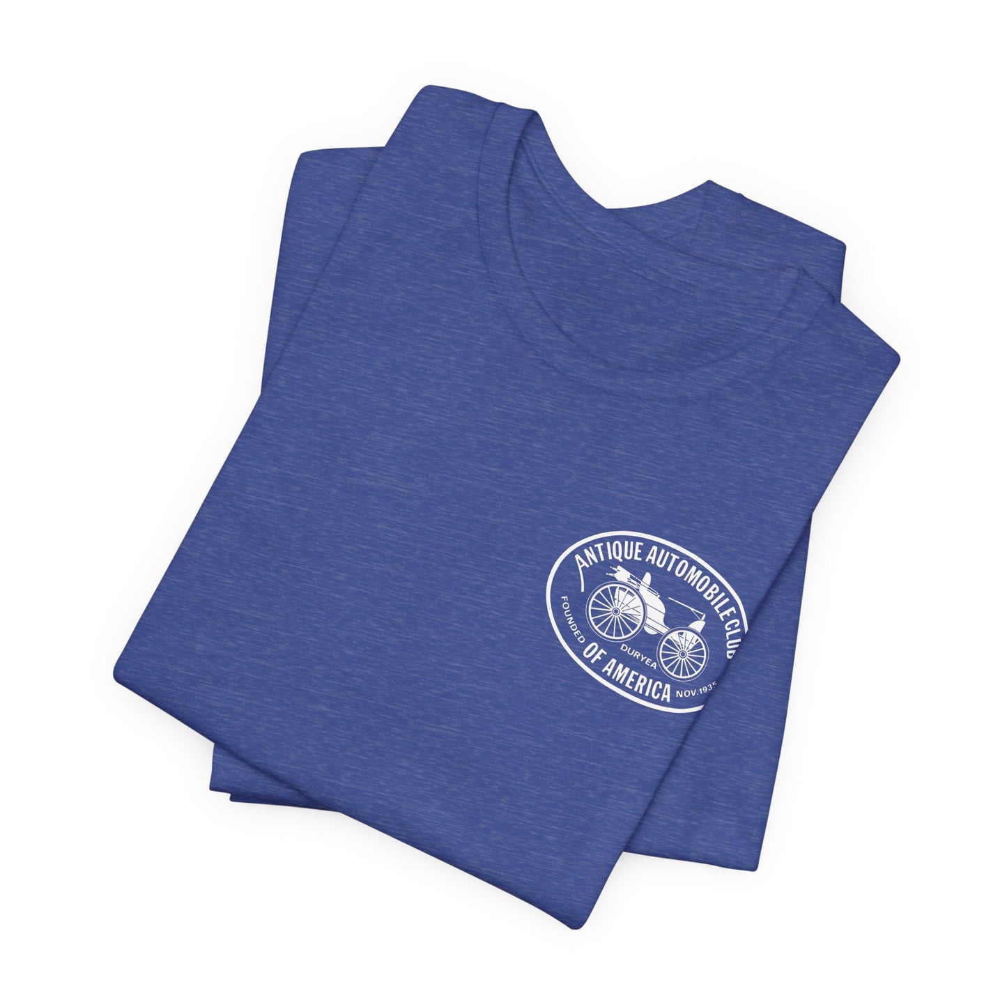 Shenandoah Region AACA Tee — Small AACA Front Logo and Large Shenandoah Region AACA Back Logo