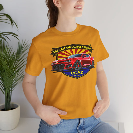Camaro Club of Arizona T-Shirt – CCAZ Red Camaro Graphic Tee