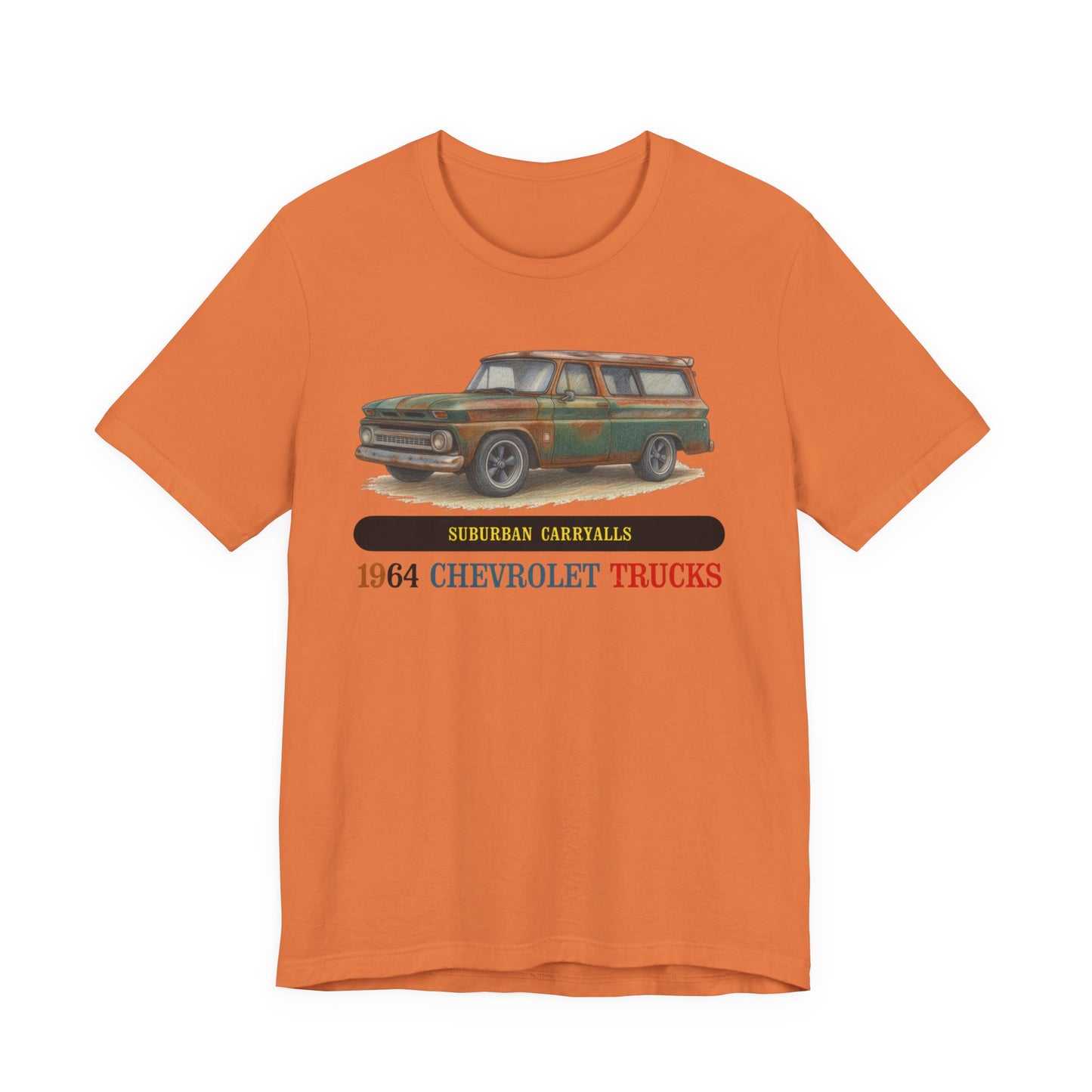 1964 Chevrolet Suburban Carryall T-Shirt — Vintage Classic Car Tee