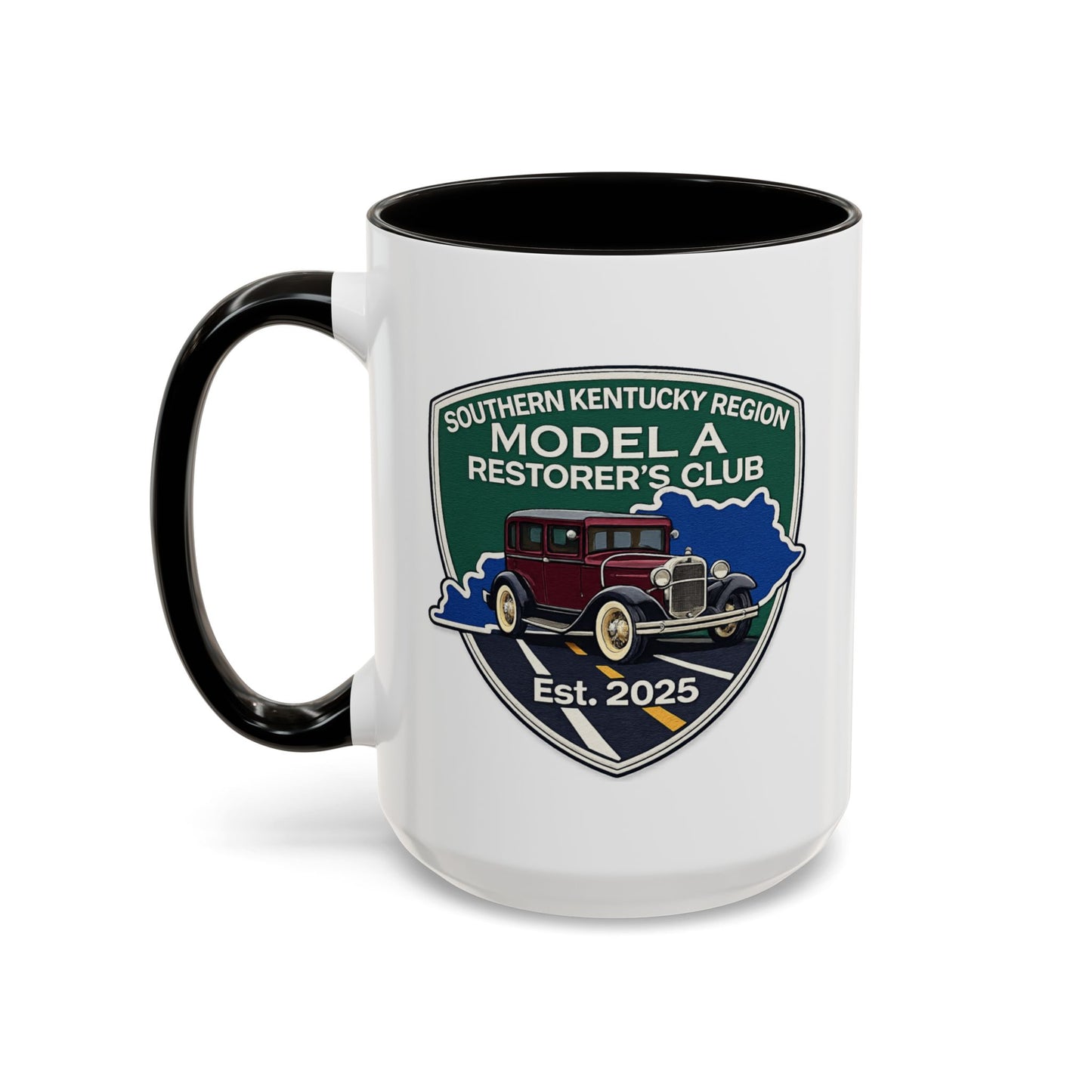 Southern Kentucky Region Model A Restorer's Club Club Mug — Southern Kentucky Region Est. 2025 (11oz/15oz)