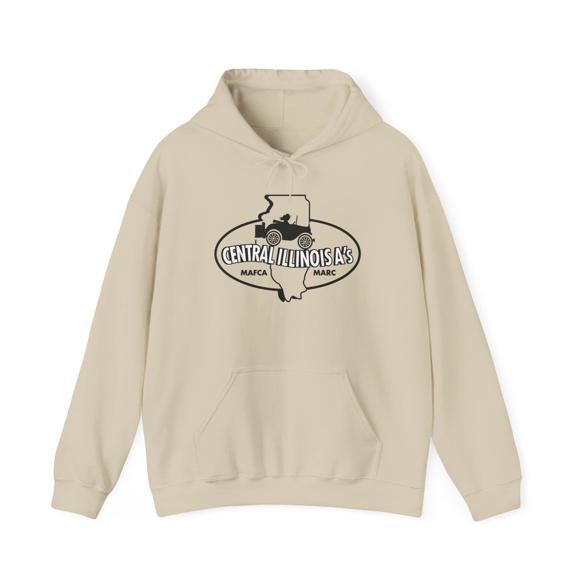 Central Illinois A's Hoodie — Unisex Heavy Blend™ Hooded Sweatshirt