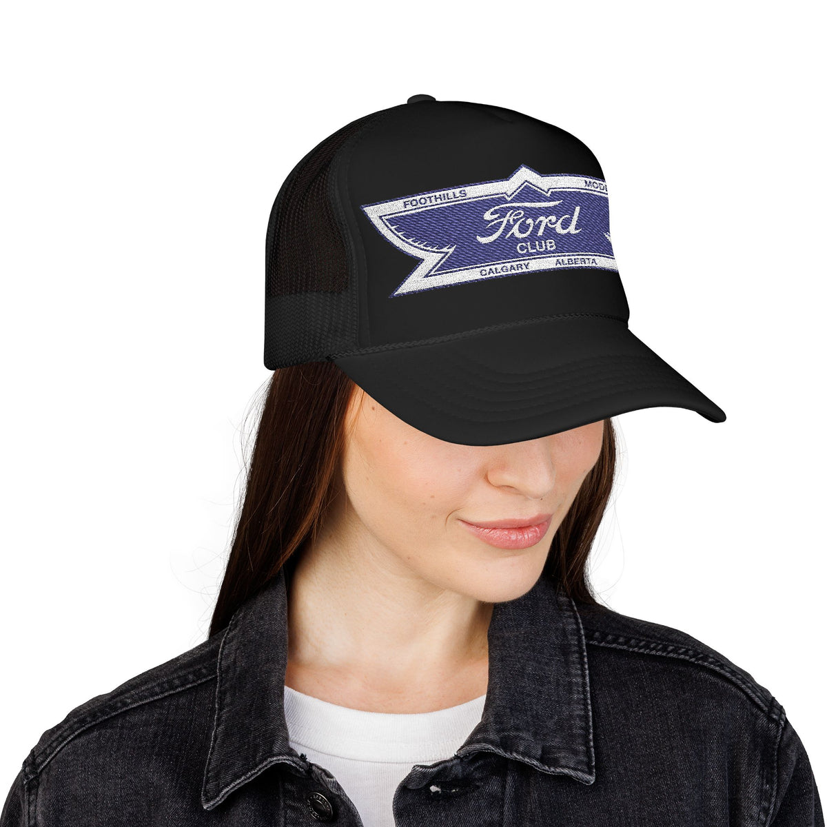 Foothills Model T Club Embroidered Foam Trucker Hat