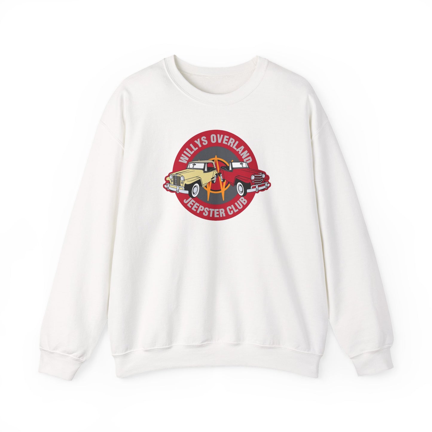 Willys Overland Jeepster Club Sweatshirt - Unisex Heavy Blend™ Crewneck Sweatshirt