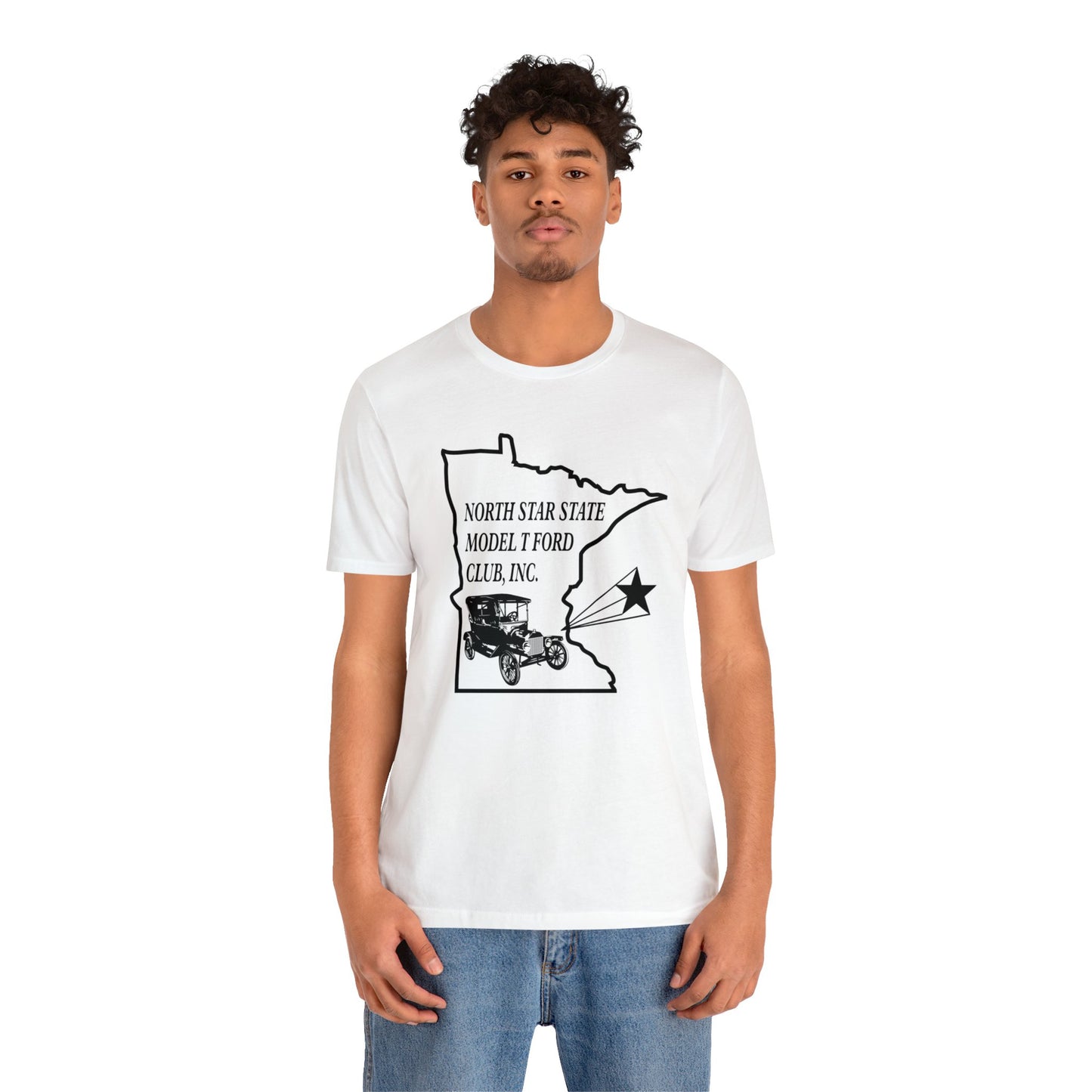 North Star State Model T Ford Club, Inc. Unisex Jersey Short Sleeve Tee