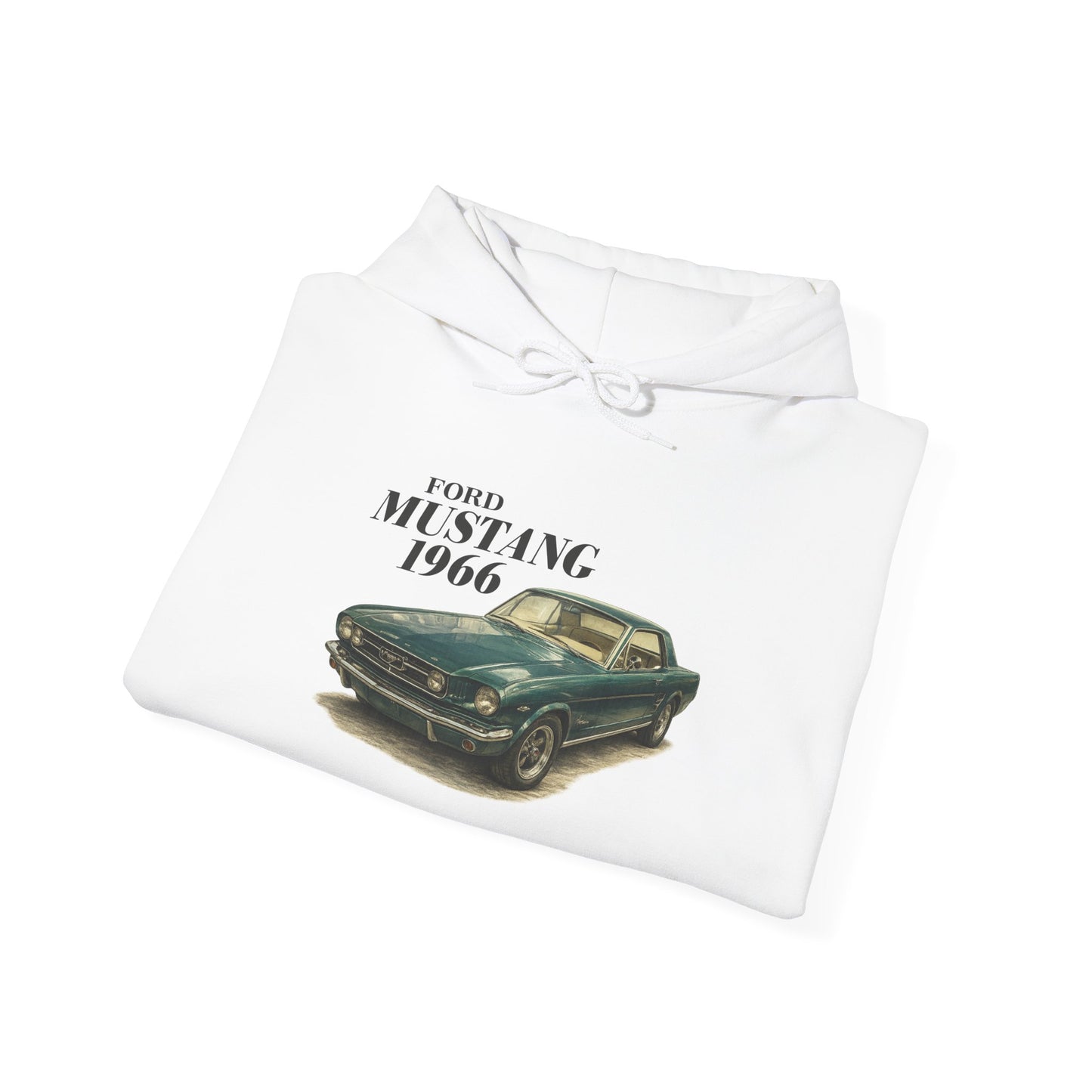 1966 Ford Mustang Vintage Car Hoodie — (Rick C)