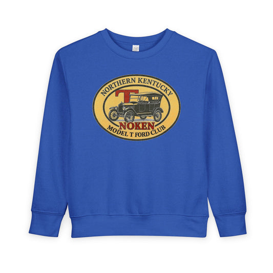 Toddler Sweatshirt - Northern Kentucky Model T Club 'NOKEN' Vintage Car Logo