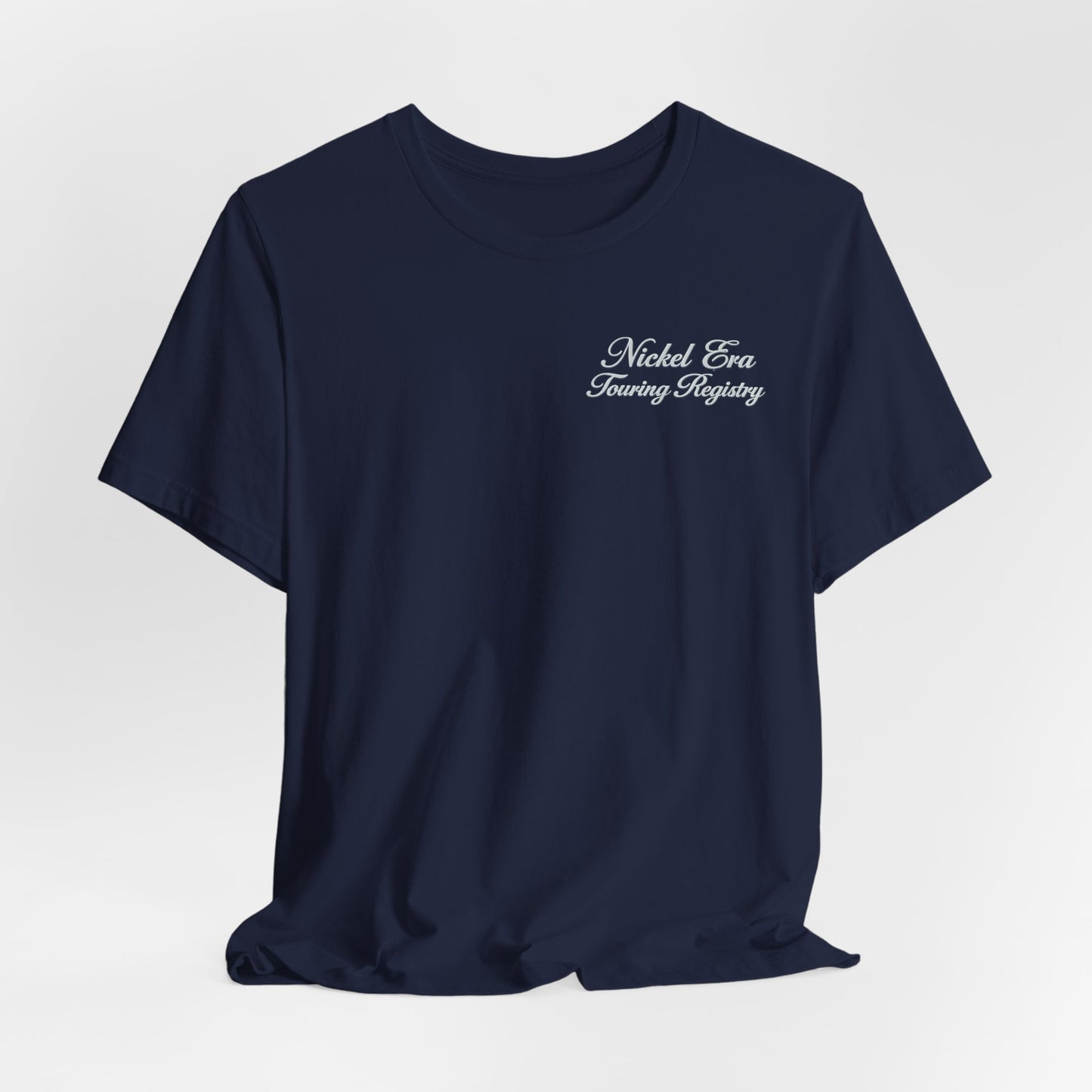 Nickel Era Touring Registry Chest Tee - Casual Cotton T-Shirt