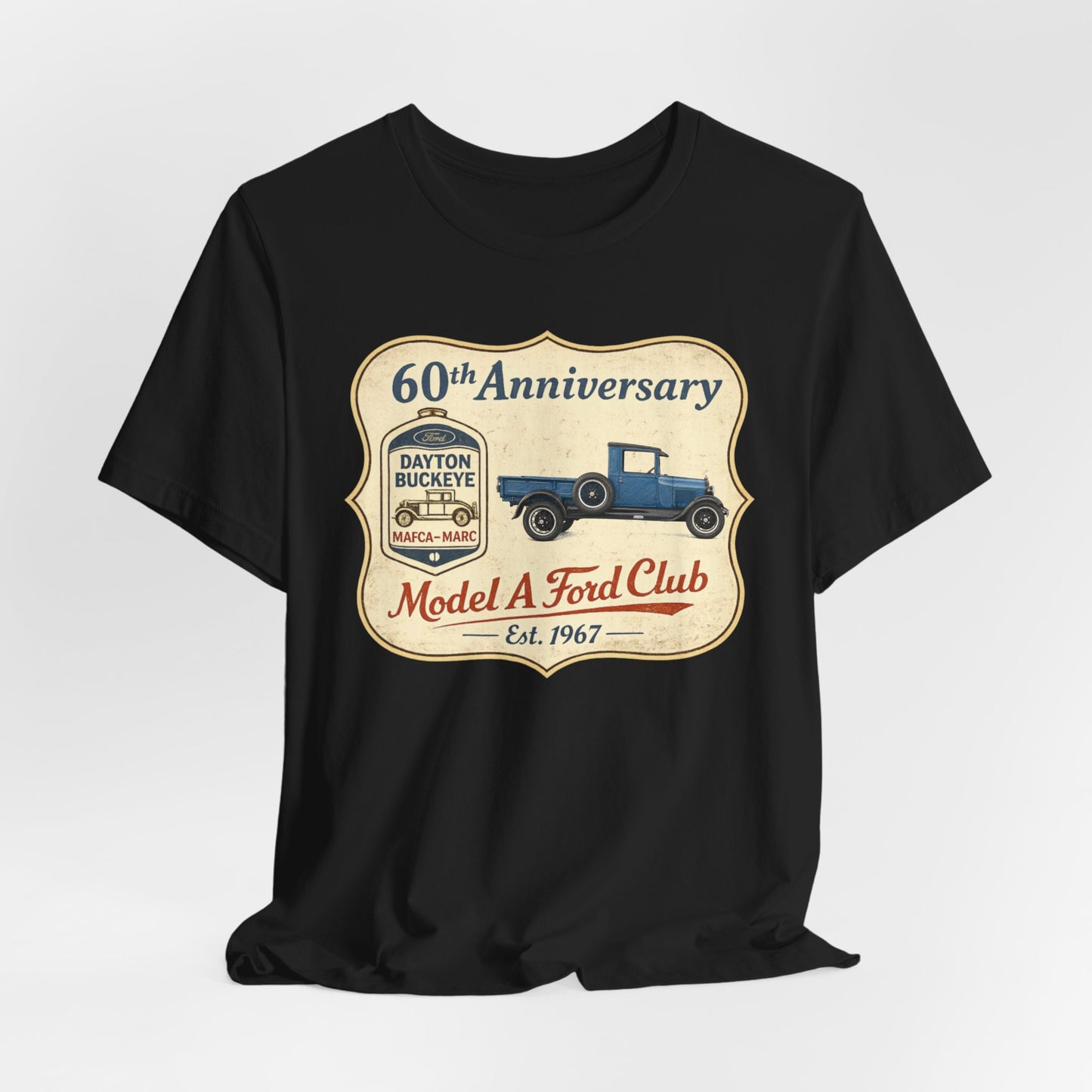 Dayton Buckeye Model A Ford Club 60th Anniversary Tee (RBS)