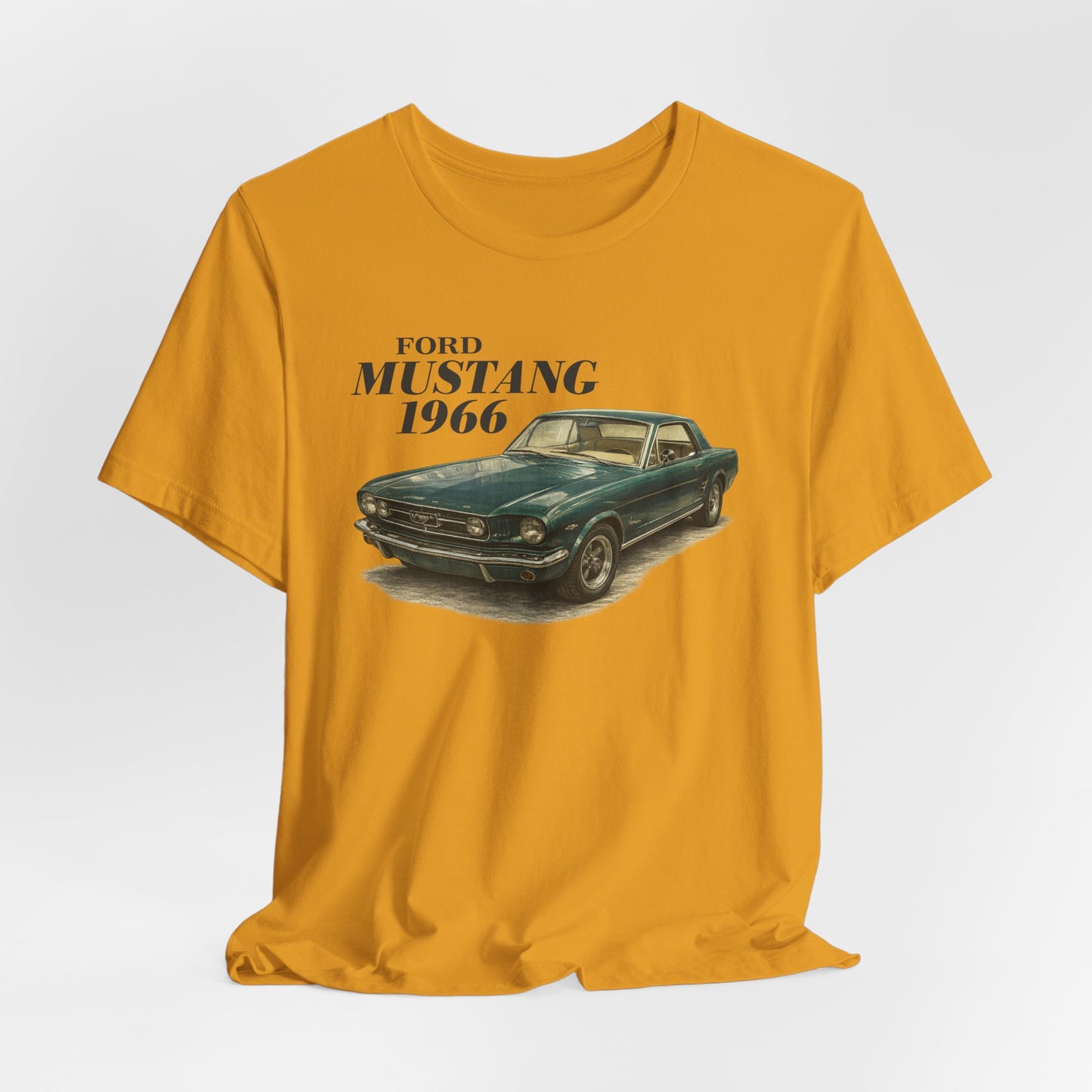 1966 Ford Mustang Tee – Unisex Jersey Short Sleeve Tee (Rick C)