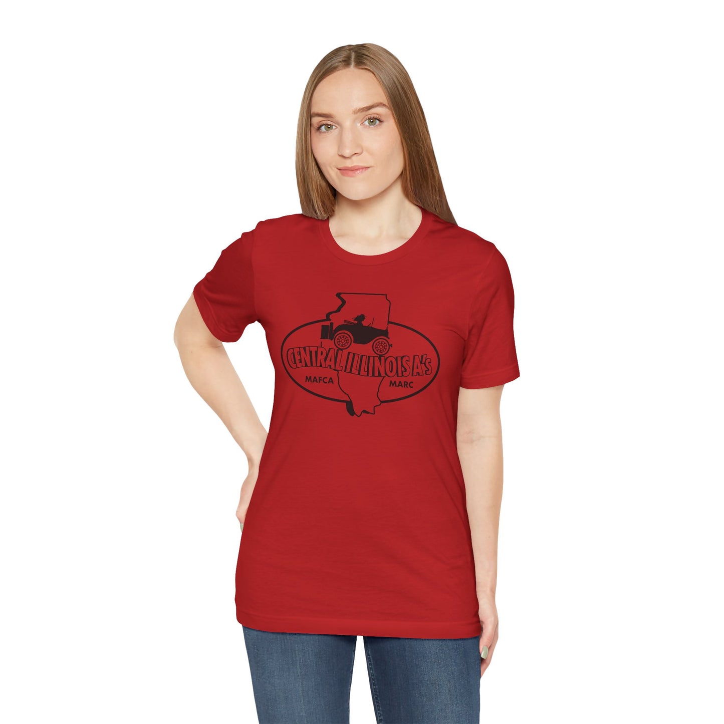 Central Illinois A's Tee - Unisex Jersey Short Sleeve Tee