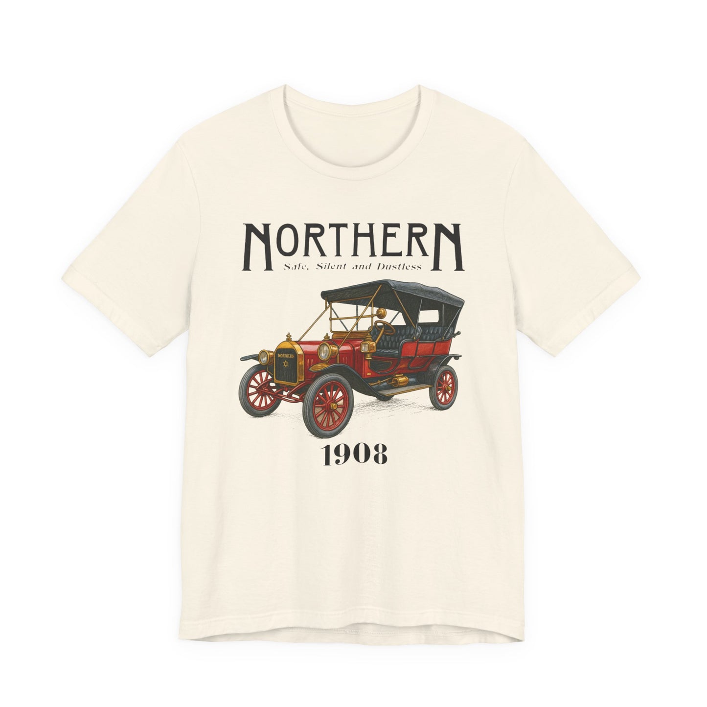 1908 Northern - Vintage Car Graphic Unisex Tee